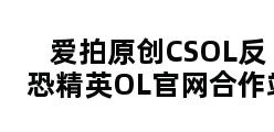 爱拍原创CSOL反恐精英OL官网合作站