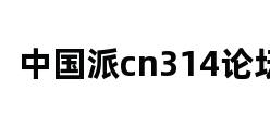 中国派cn314论坛