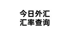 今日外汇汇率查询