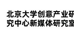 北京大学创意产业研究中心新媒体研究室