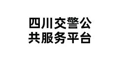 四川交警公共服务平台