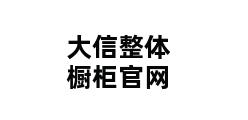 大信整体橱柜官网