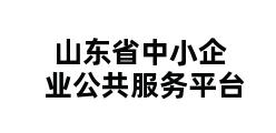 山东省中小企业公共服务平台