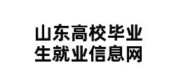 山东高校毕业生就业信息网