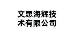 文思海辉技术有限公司