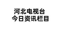 河北电视台今日资讯栏目