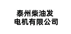 泰州柴油发电机有限公司