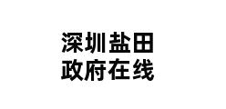 深圳盐田政府在线