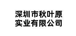 深圳市秋叶原实业有限公司