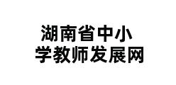 湖南省中小学教师发展网