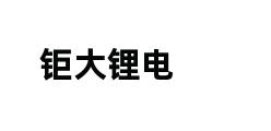 钜大锂电