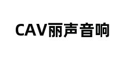 CAV丽声音响