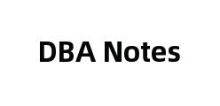 DBA Notes