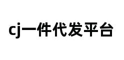 cj一件代发平台